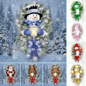 🔥BUY 1 GET 1 FREE🔥🎁"A WARM WINTER WELCOME" SNOWMAN  🌲Sticker⛄