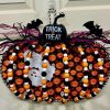 🔥LAST DAY 49% OFF -💀Trick Or Treat Pumpkin Shaped Wreath🎃